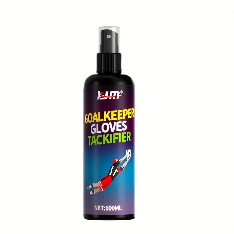 TEMU Goalkeeper Grip Enhancement Spray, Glove Friction Tackifier- Solution For Anti-slip Gloves And Soles, 100ml (3.38floz)