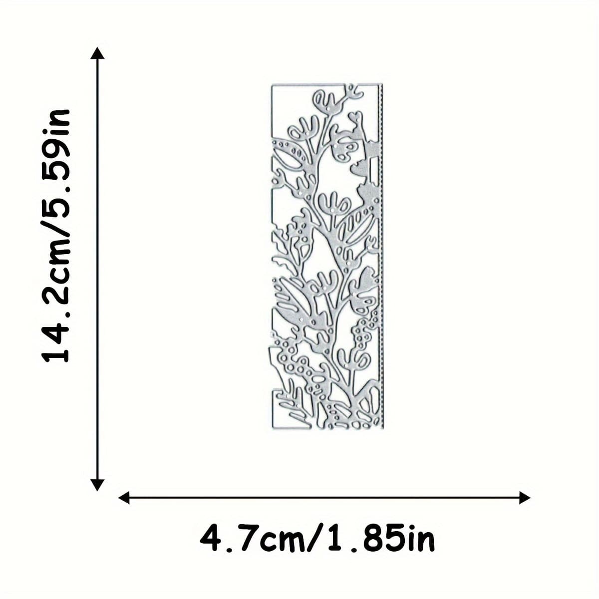 TEMU [open] 1pc Flower Greeting Card Lace Metal Cutting Template Cutting Die, Handmade Cutting Die, Background Decoration Embossing Template, Album, Making