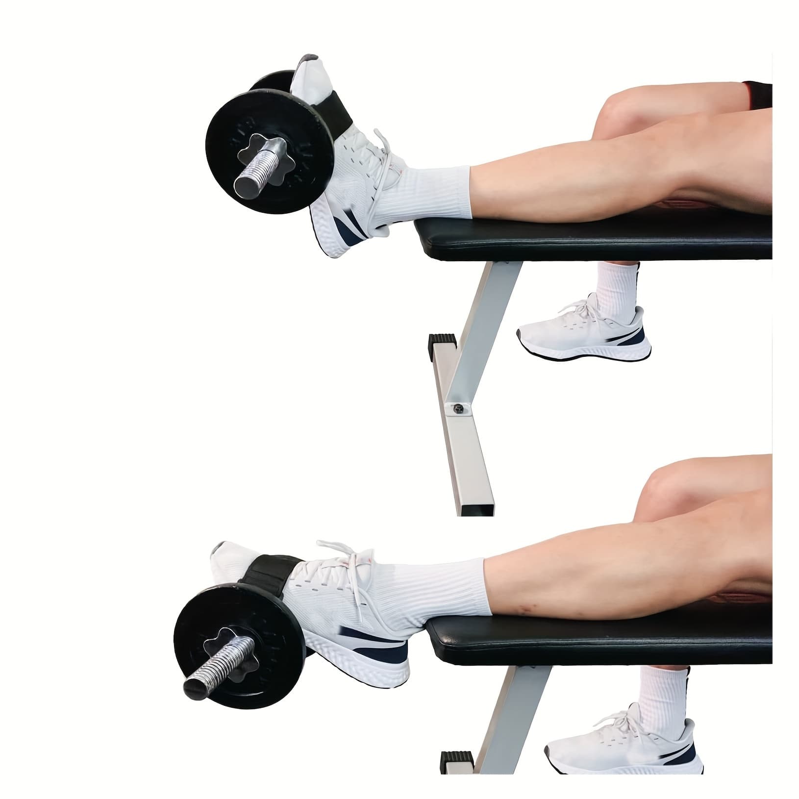 TEMU Ankle Strap, Training Strap, Adjustable Weight Dumbbell Ankle Strap, Splint For Tibial Relief During Exercise, Strap Only