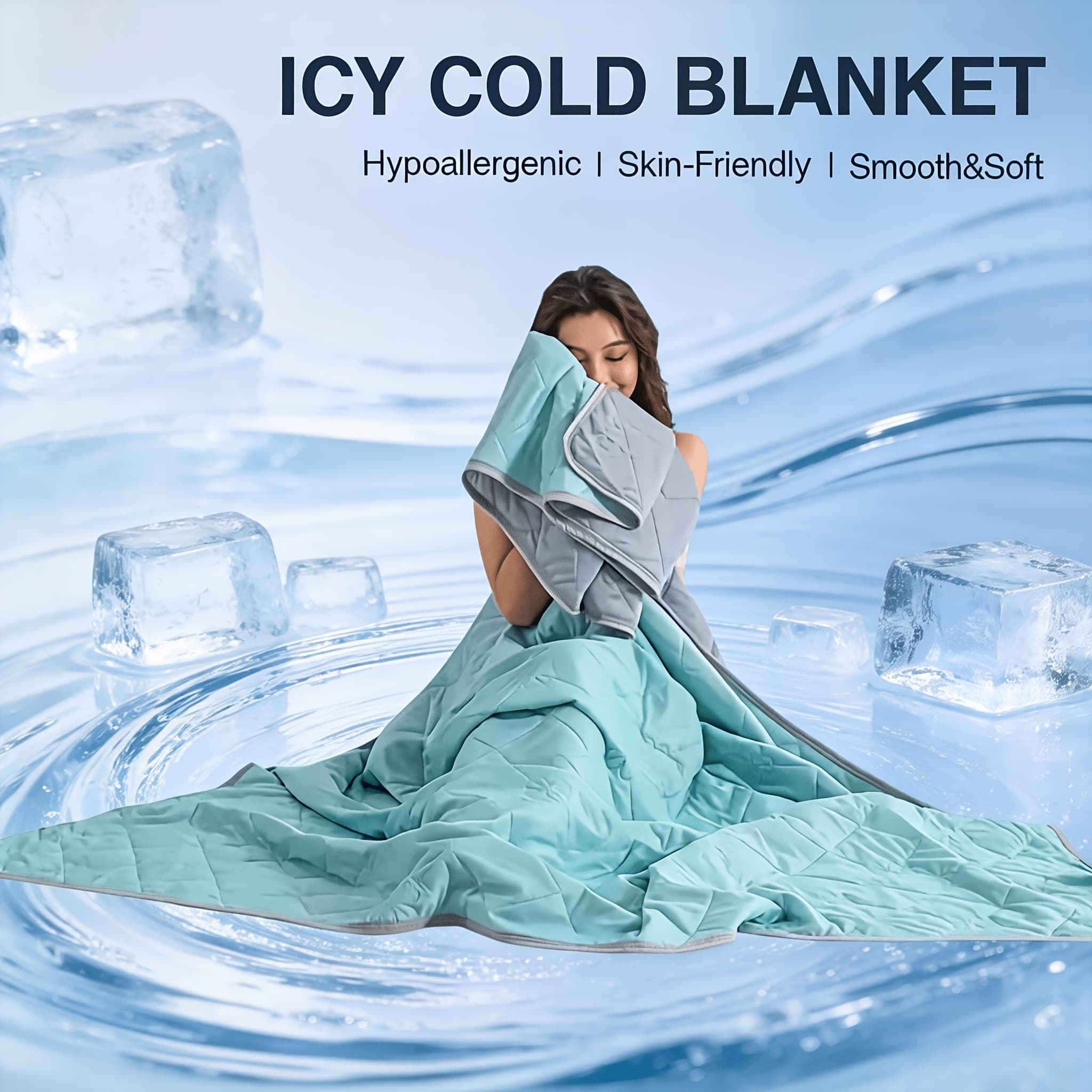 TEMU 1pc Extra Large Cooling Blanket Quilt Suitable For Adults - Lightweight -cooled Bedspread, , Soft Moisture-wicking Comforter, Fits Most Beds, Machine Washable Cooling Bed Cover, Random Color