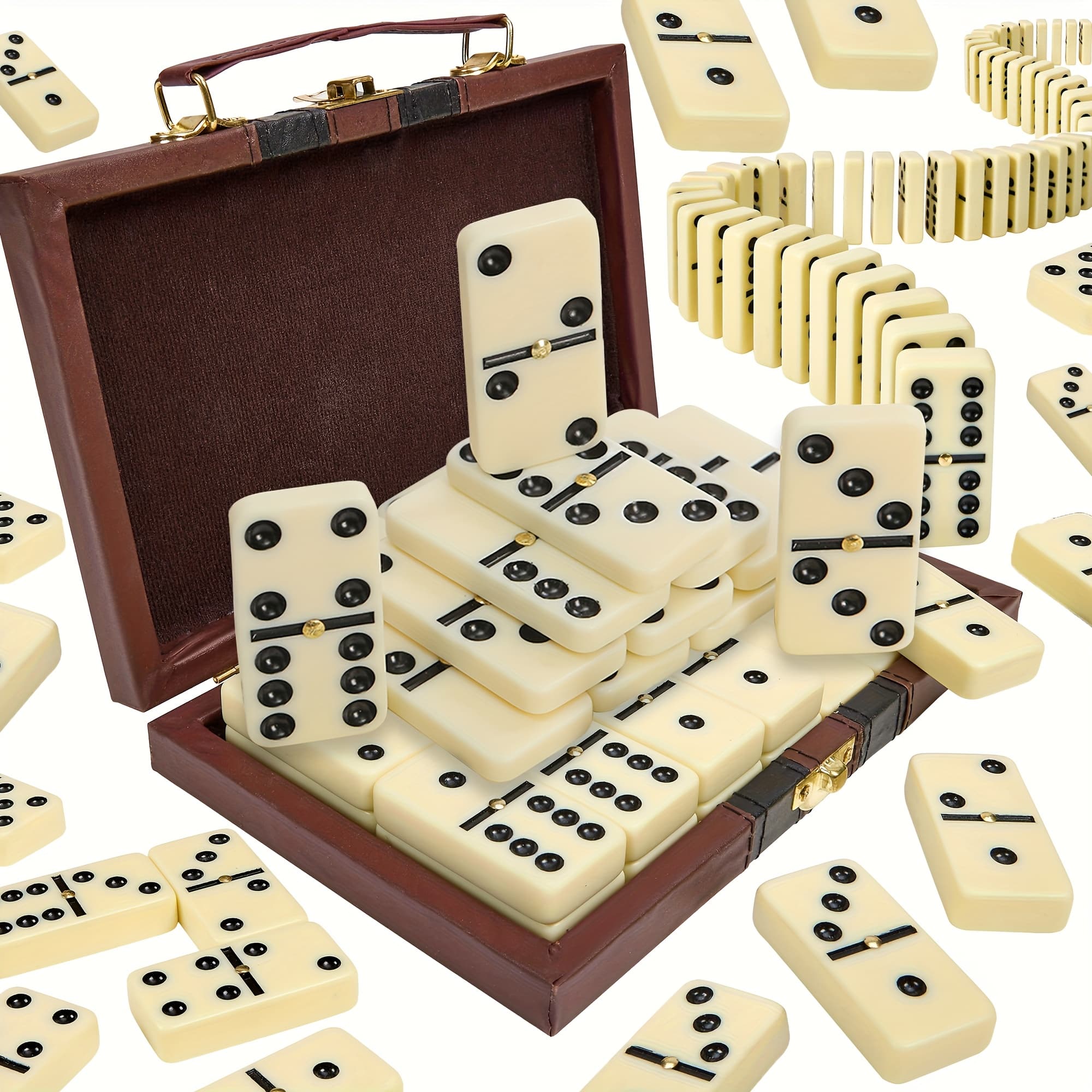 TEMU [28pcss Bone Set] 28pcss Bone Set In A Box | Gift For | Perfect For Thanksgiving, Halloween, And Christmas, Indoor Party Games, And Group Fun