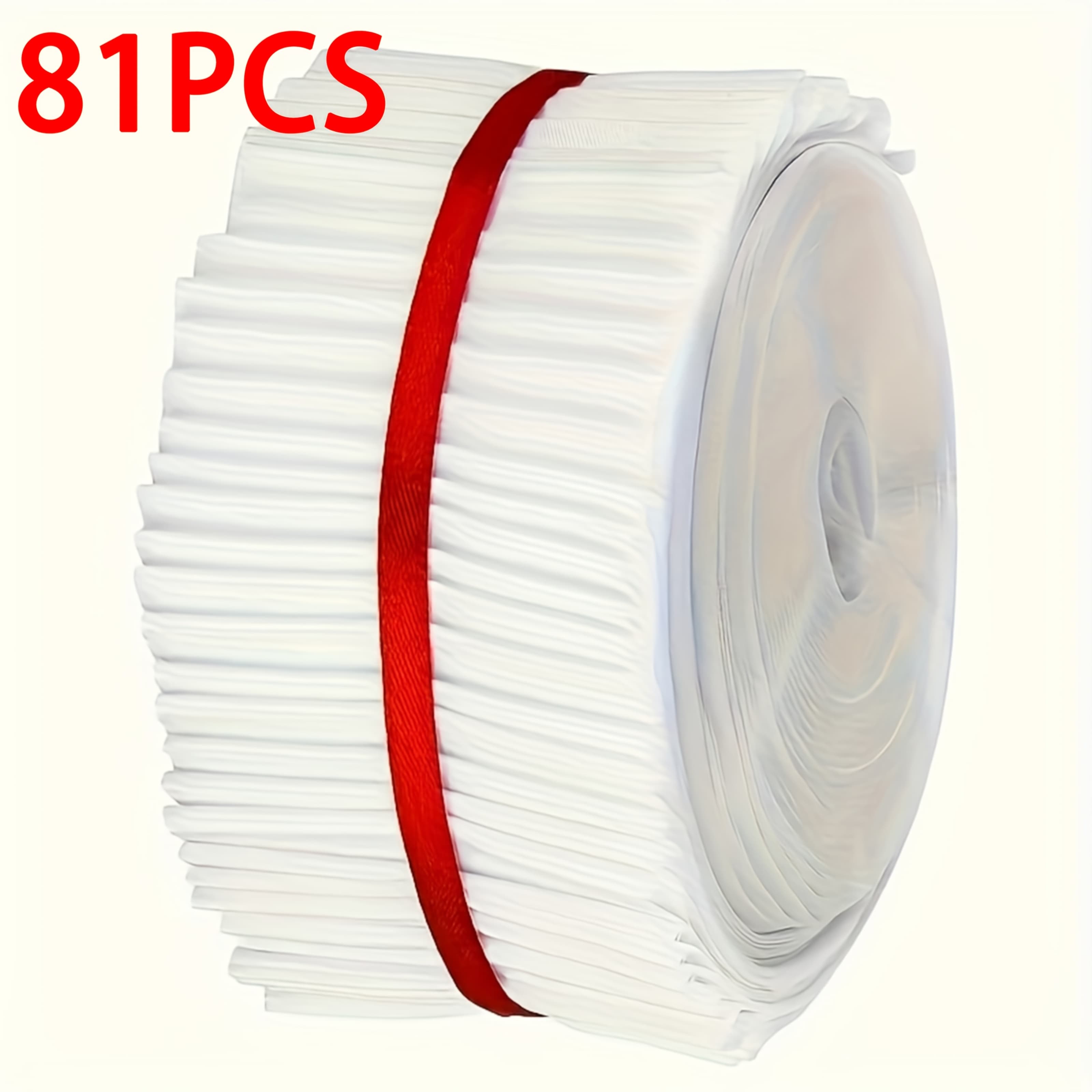 TEMU 81/100pcs White Serrated Toothed Jelly Roll Fabric Strips, Pre-cut Mixed Color Quilt Fabric Strips For , Diy Crafts, Sewing, Quilting, Home Decoration, Holiday Gift Making