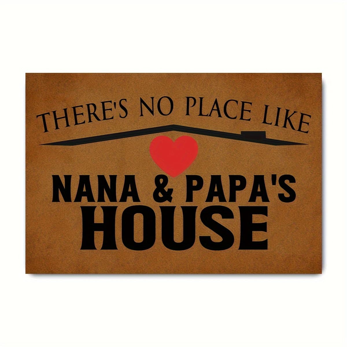 TEMU Funny Welcome Doormat Indoor Entray Front Porch With Rubber Back 23.7"(l) X 15.9"(w)'s No Like & Papa' Rubber Non-slip Backing Entrance Rug Home Decor Front Decorative Mat
