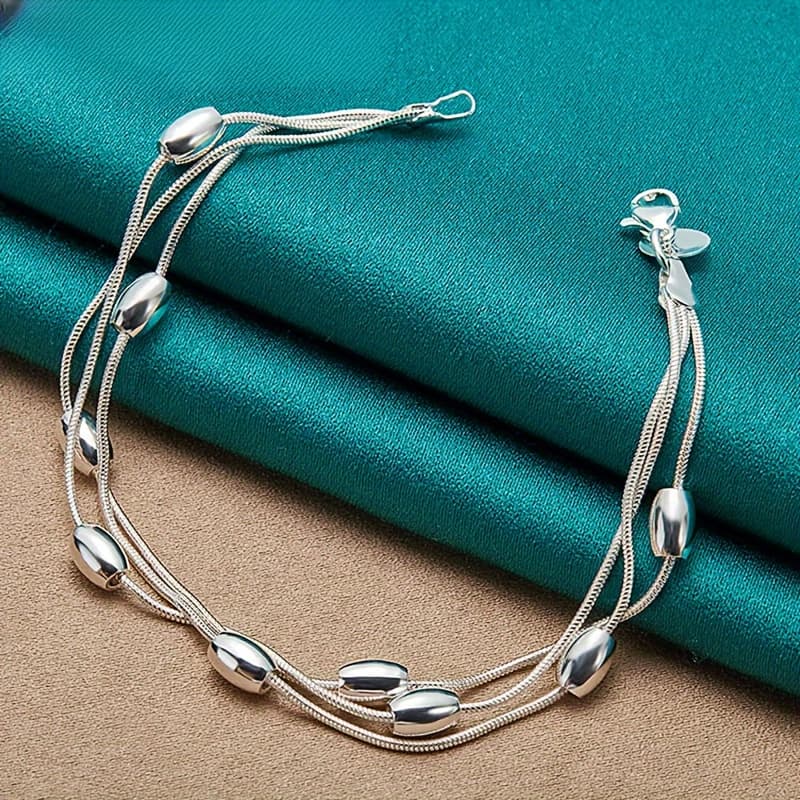 TEMU 1pc Thin Chain Bracelet Niche Design Bracelet Jewelry