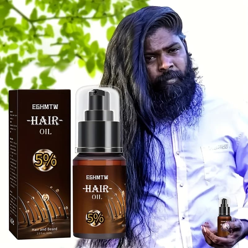 TEMU [5% Hair Oil ] Mino_xidill 5% Hair Oil 60ml | Hair Tight , , Scalp, Better