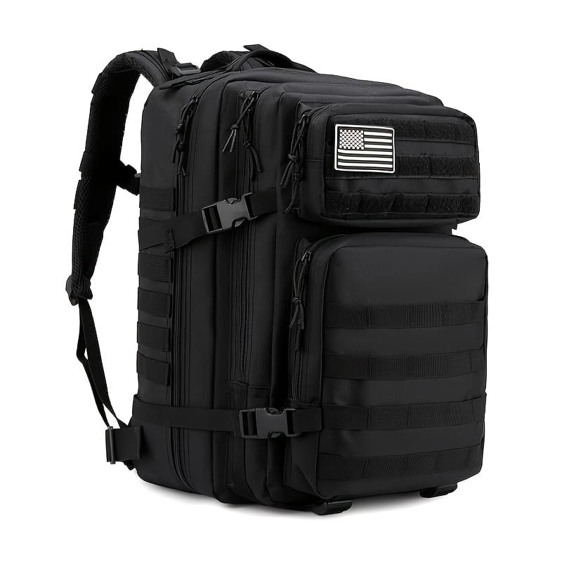 TEMU 1pc Large Capacity 45l Hiking Camping Backpack For Outdoor Travel