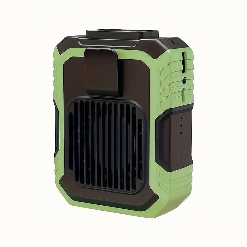 TEMU A Versatile Portable Fan That Combines Mobile Power And Usb Charging Capabilities, Featuring A Neck Design And A 4000mah Battery, Ideal For Outdoor, Home