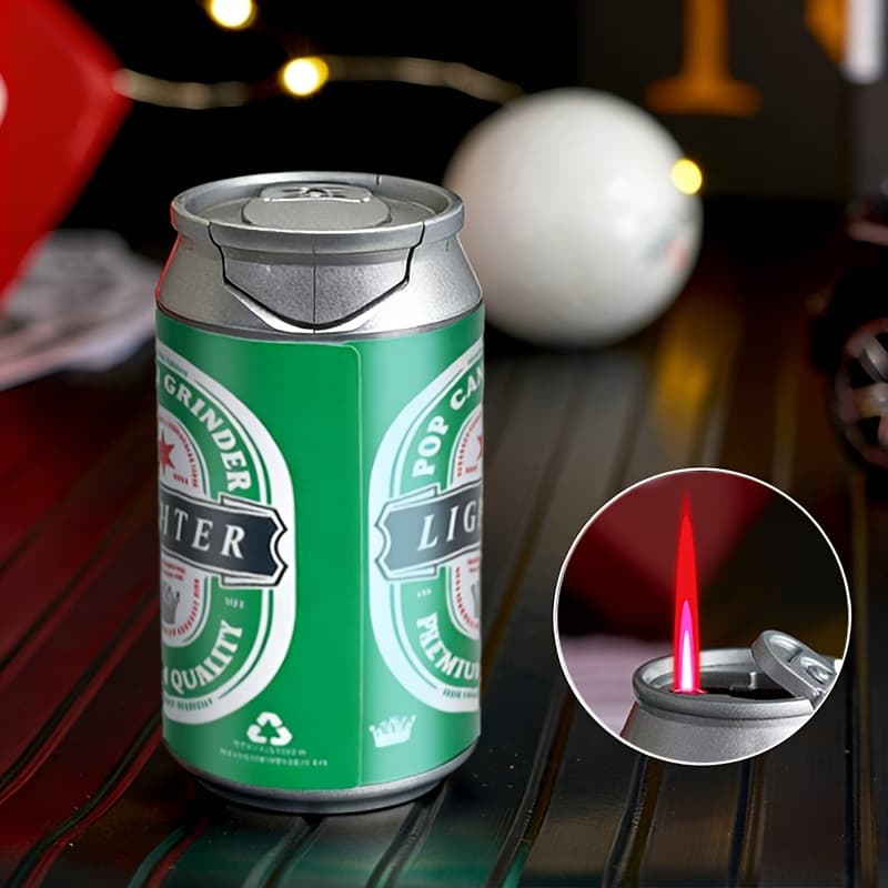 TEMU (butane Not Included) In Mini , Refillable Lighter Portable Lighter Perfectly Suitable For Outdoor, Indoor, Bbq, Candle, Gift For Men/women