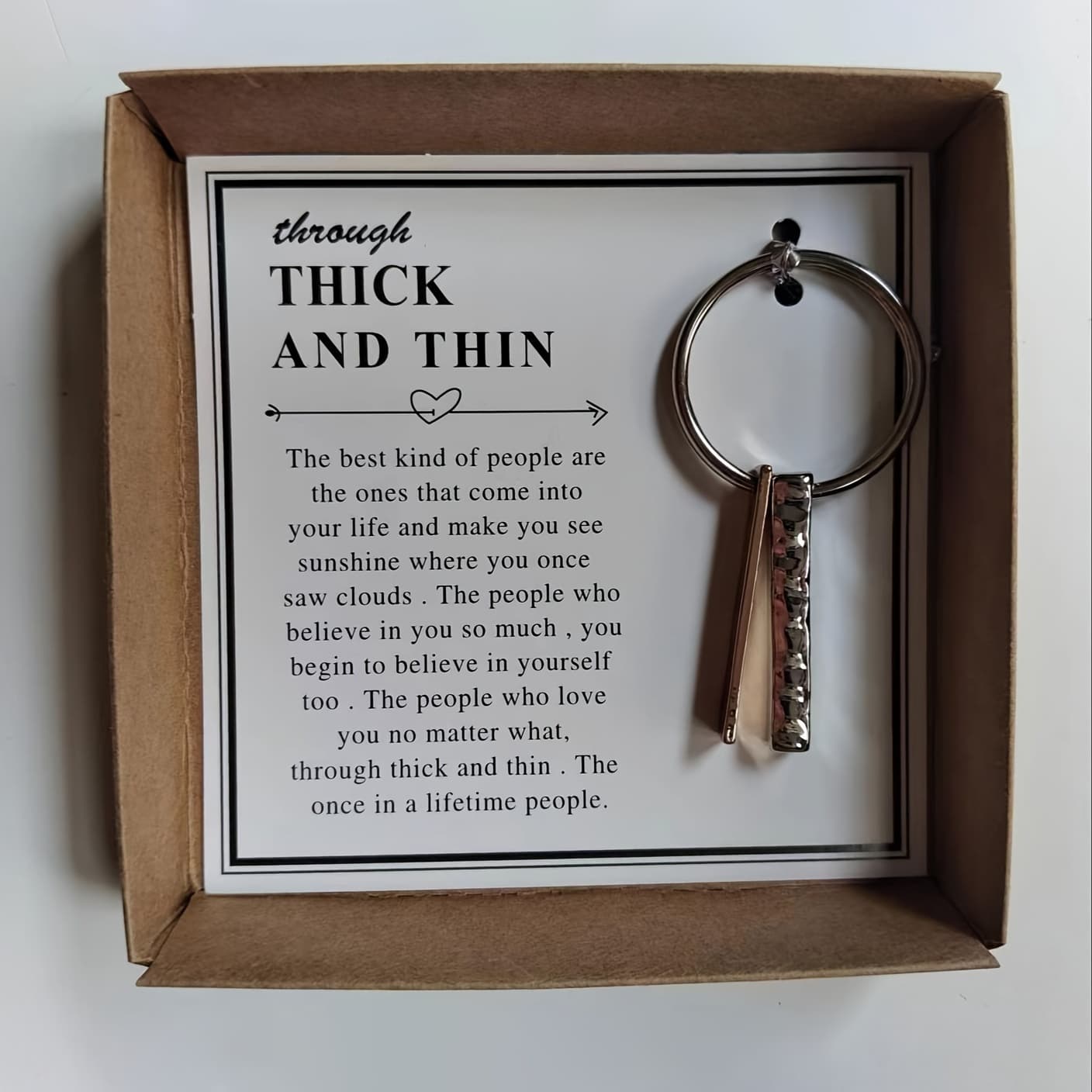 TEMU 1pc, Friendship Key Rings Metal Key Rings Inspirational Friendship Key Rings, Key Rings Gift Boxes, Birthday Gift Boxes, Gifts For And , Valentine's Day Gifts