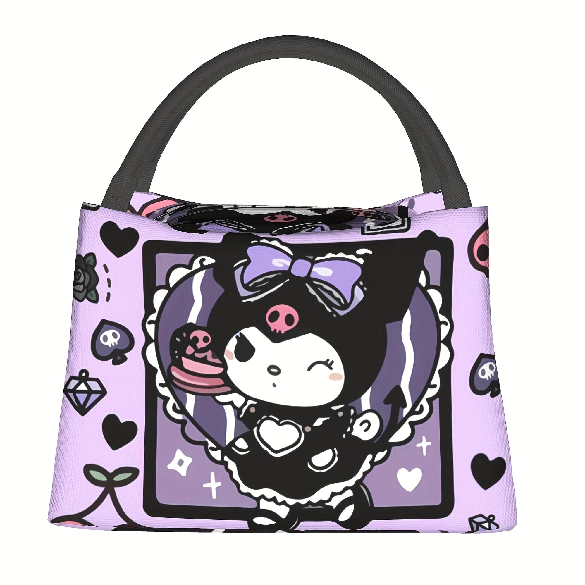 TEMU Kuromi Lunch Bags By , Insulated For Men And Women, Perfect For Keeping Meals Cool During Work, Travel, Or Picnics. (non-food Contact)