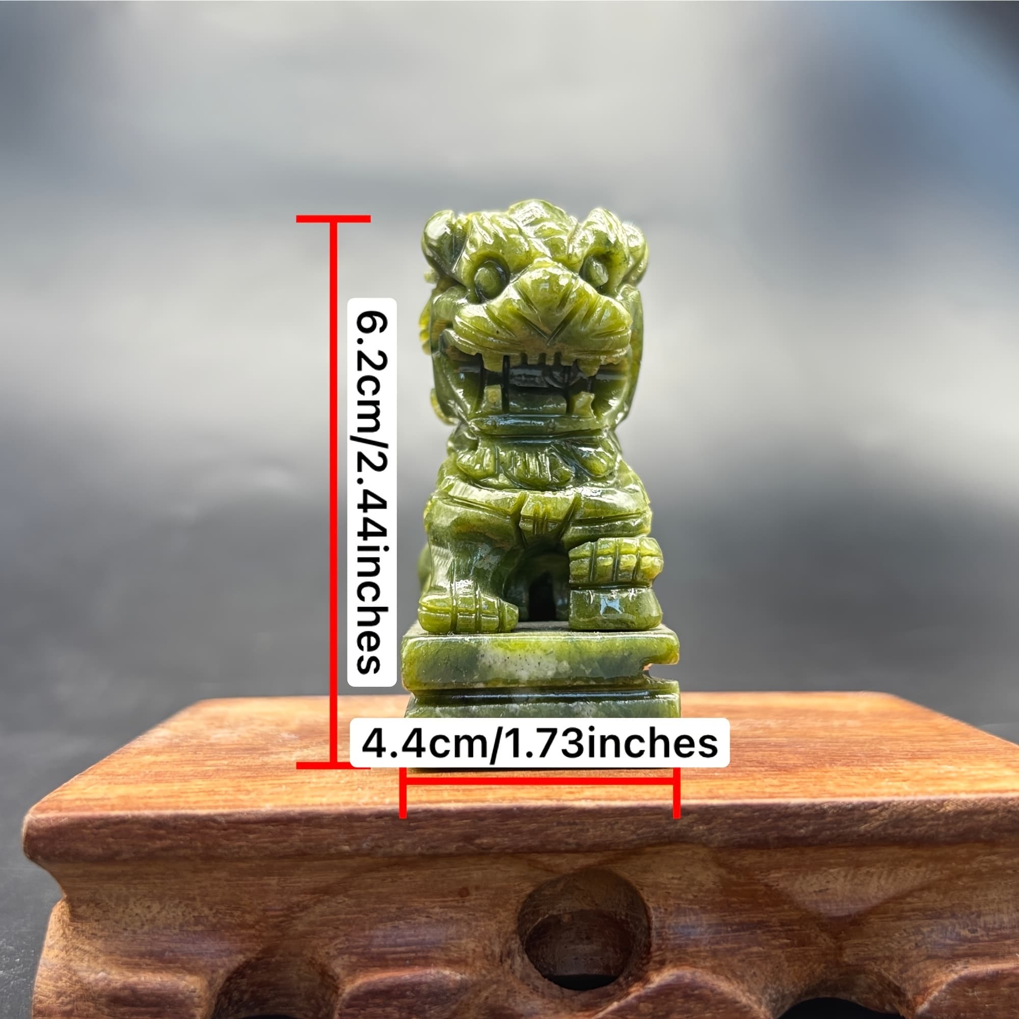 TEMU Jade, Xiu Jade, Pixiu, Chinese Lion, Shui Ornament Carving