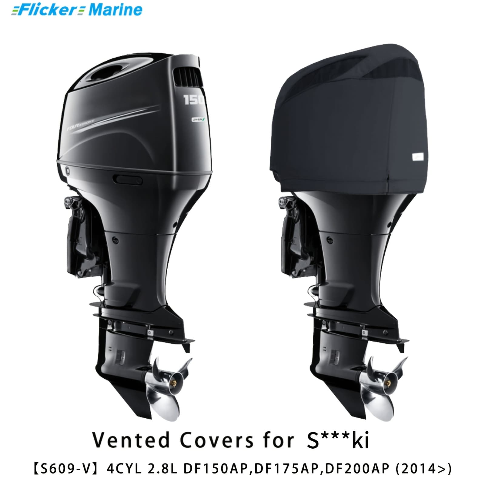 TEMU Ventilation Covers Tailored For Outboard Motors, Specifically Designed Models To Provide A During Storage