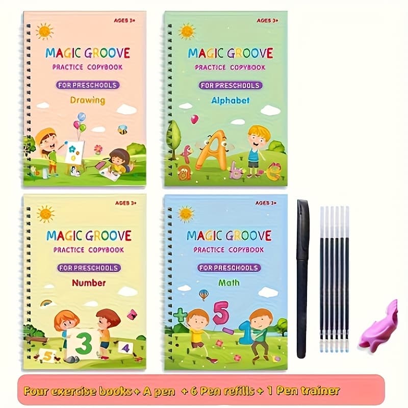 TEMU Copybook, Kids Practice Book, Book, Education Workbook For Children, Halloween, Christmas, And Thanksgiving Day Gift