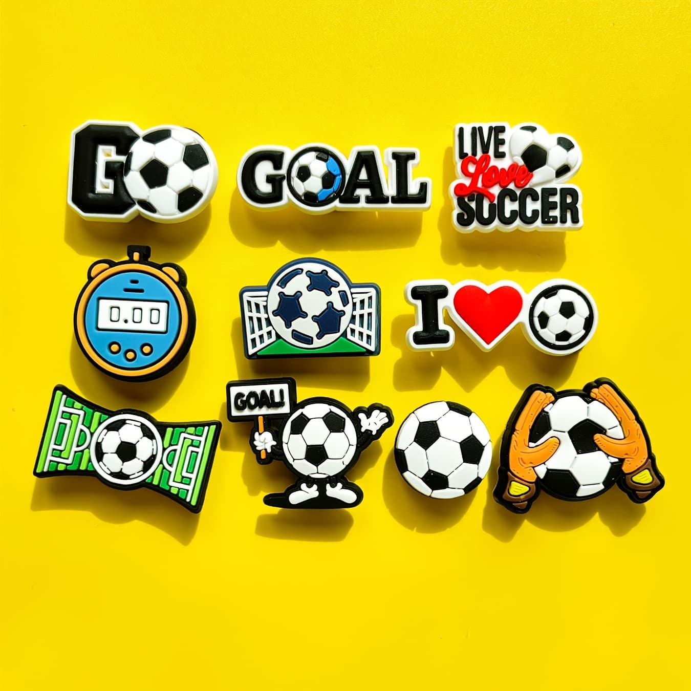 TEMU 10/20pcs Of Football Series