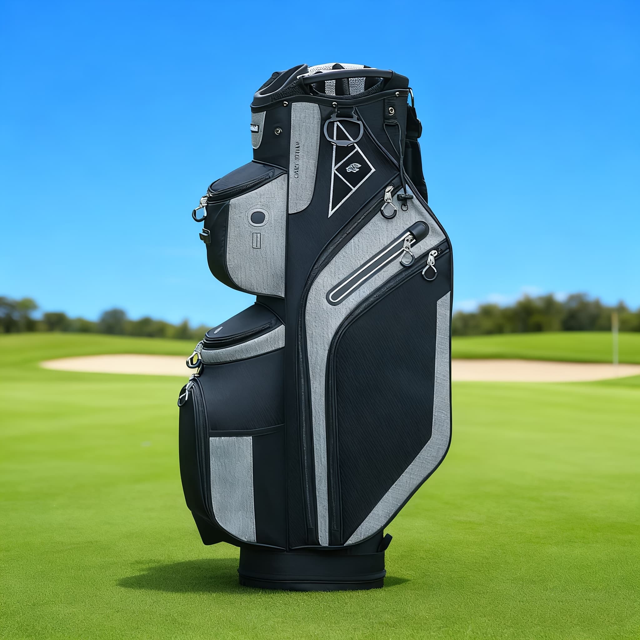 TEMU Premium 14-compartment Golf Cart Bag For Men
