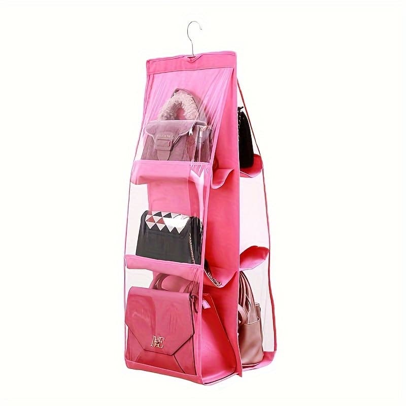 TEMU Hanging Storage Bag For Bags, Made Of Non-woven Fabric, Dustproof, Organizer For Home Use.