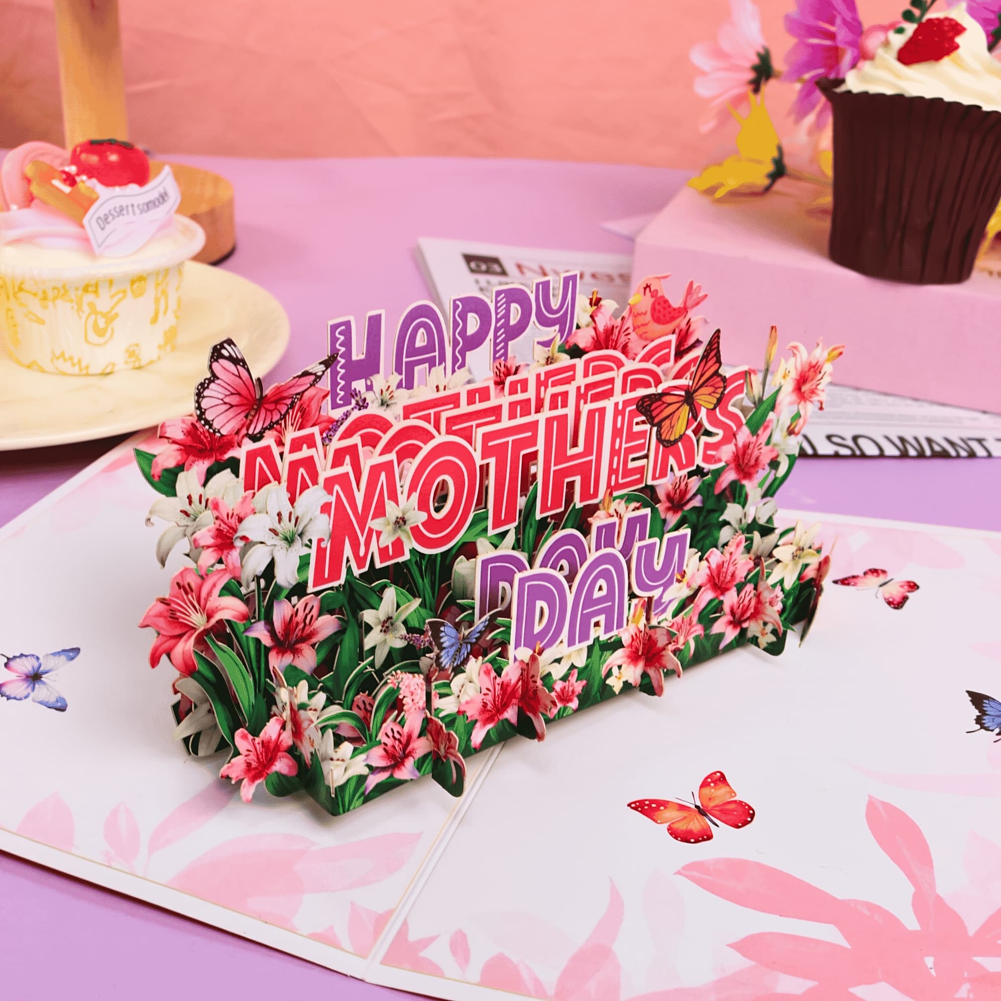 TEMU 1pc Happy 3d Pop Up Card With Envelope – Ever, , Party Invitations, Birthdays & Home Decor, Gift | Up Card | Paper Craft Card
