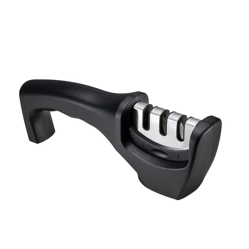 TEMU 3-in-1 Portable Knife Sharpener, Manual Knife Sharpener, Easy To Sharpen , Quickly Restore , , Suitable For Professional Chefs' Kitchens, Knives