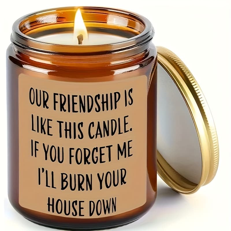 TEMU 8pcs Of 2-inch Waterproof Polypropylene Candle Jar Stickers - "a Great Teacher Is Like A Candle" Teacher's Day, Graduation Season Gift & Durable Branch Design Labels