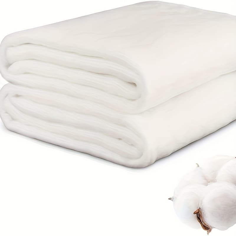 TEMU Lightweight Quilt Lints Measuring 90" X 108" Are Suitable For All And Used In Quilts, Crafts, And