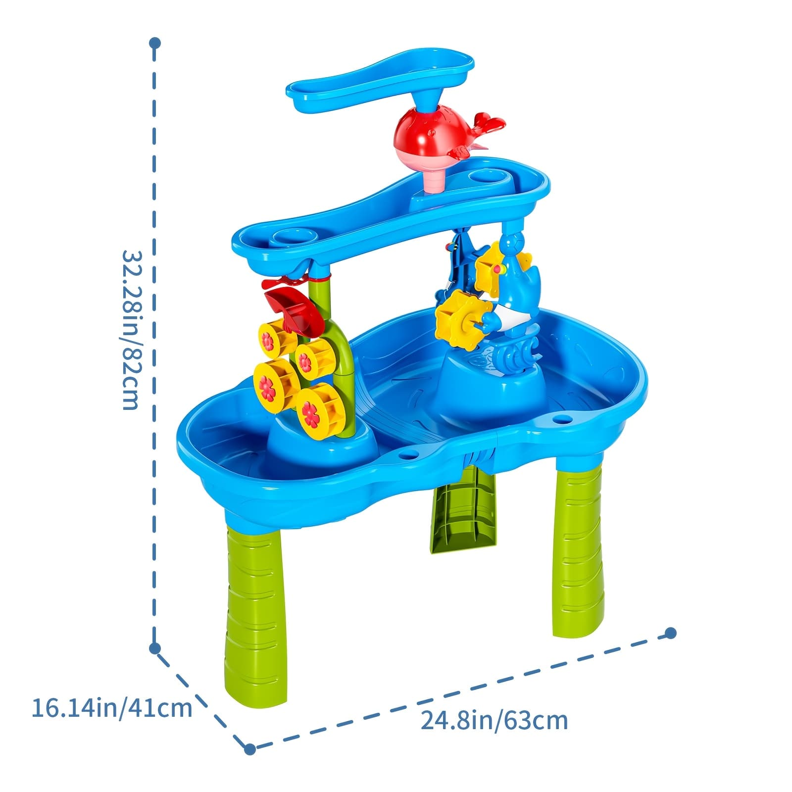 TEMU 3-tier Sand Water Table Toy For Toddlers, Summer Holiday Activity, Sand And Water Sensory Play Table Toy, Outdoor Yard Beach Toys, Birthday Christmas Gift