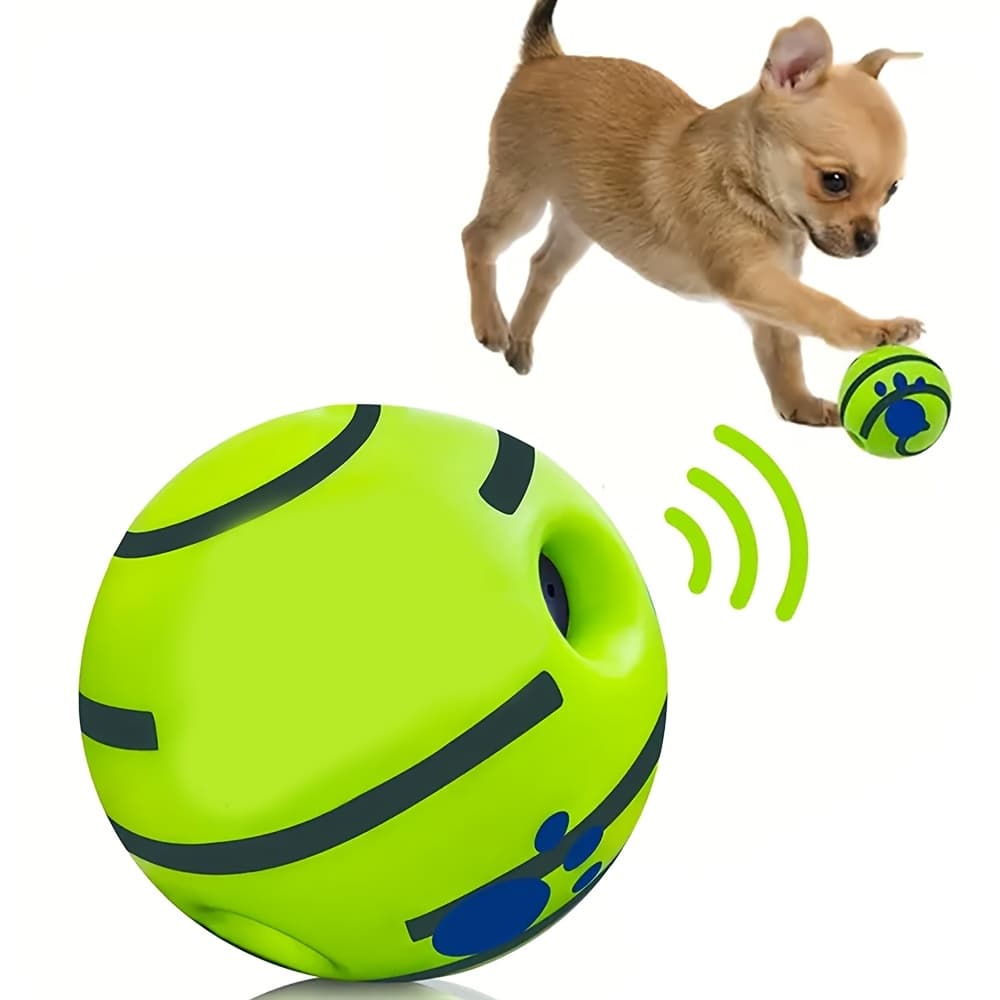 TEMU Interactive Giggle Ball Toy For Pets, Dog Intelligence Training Ball, Without Battery