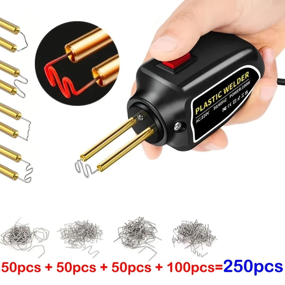 TEMU 100w Plastic Welding Repair Kit ( 250pcs For Free)