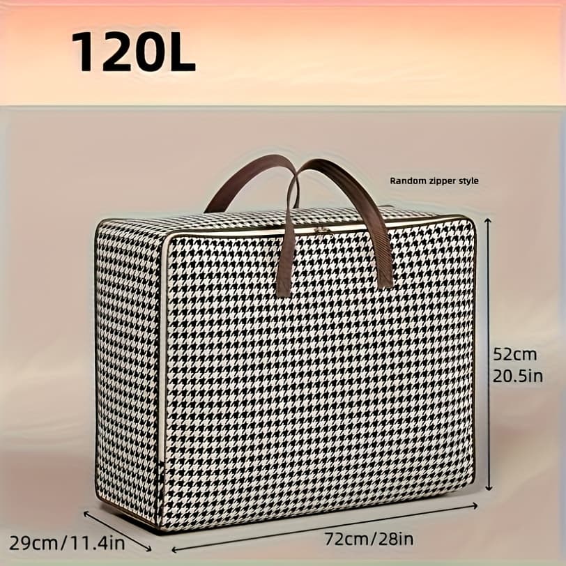 TEMU Travel Organizer Bag, Bag In Bag, Storage Bag, Comforter Storage Bag, Clothes Luggage Moving Packing Bag, Large Capacity Organizer Bag