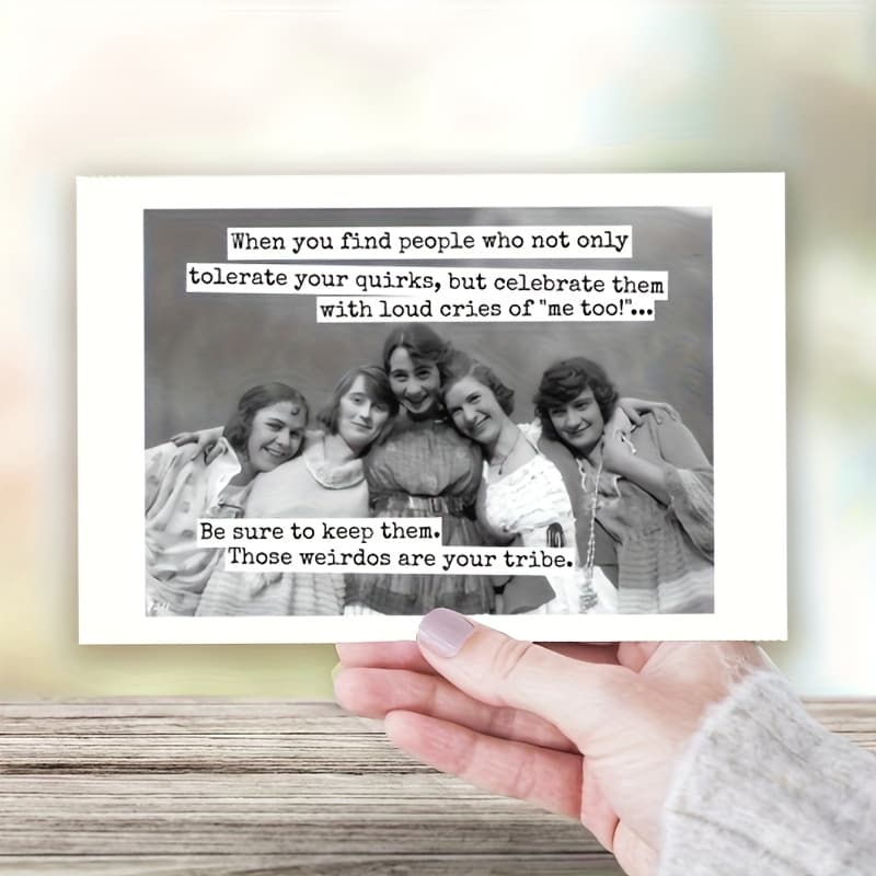 TEMU Photo Birthday Card - Perfect Gift For , Family, And Colleagues, Ideal For Christmas, Thanksgiving, Halloween, And More