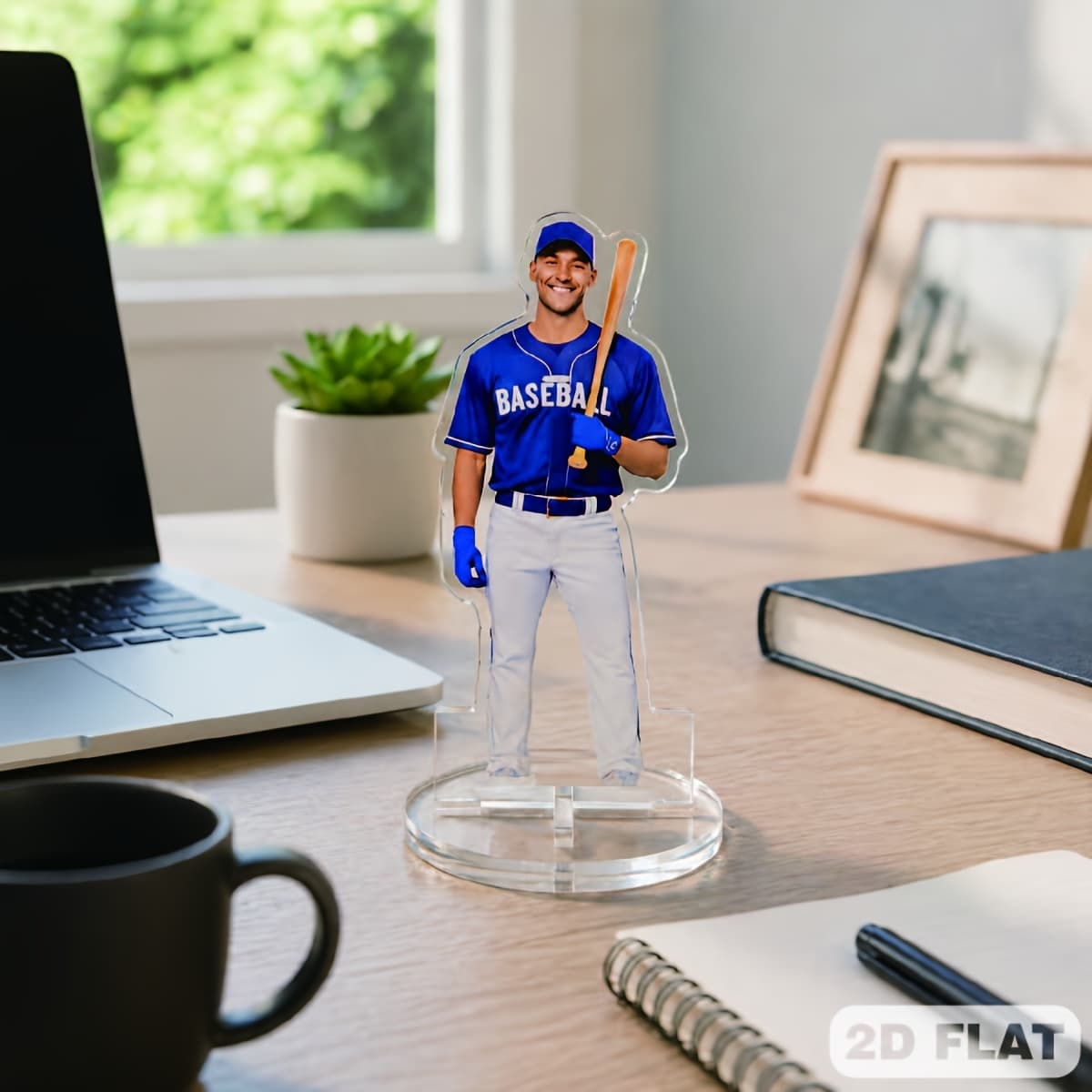 TEMU 2d Flat Custom Acrylic Standing Statue Ornaments With High-definition Photo Printing, Commemorating Your . Essential Holiday Gifts, Anniversary Presents, And Graduation Season Gifts