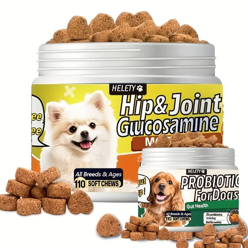 TEMU Probiotics For Dogs, Support , Digestive Health & - Salmon Flavor