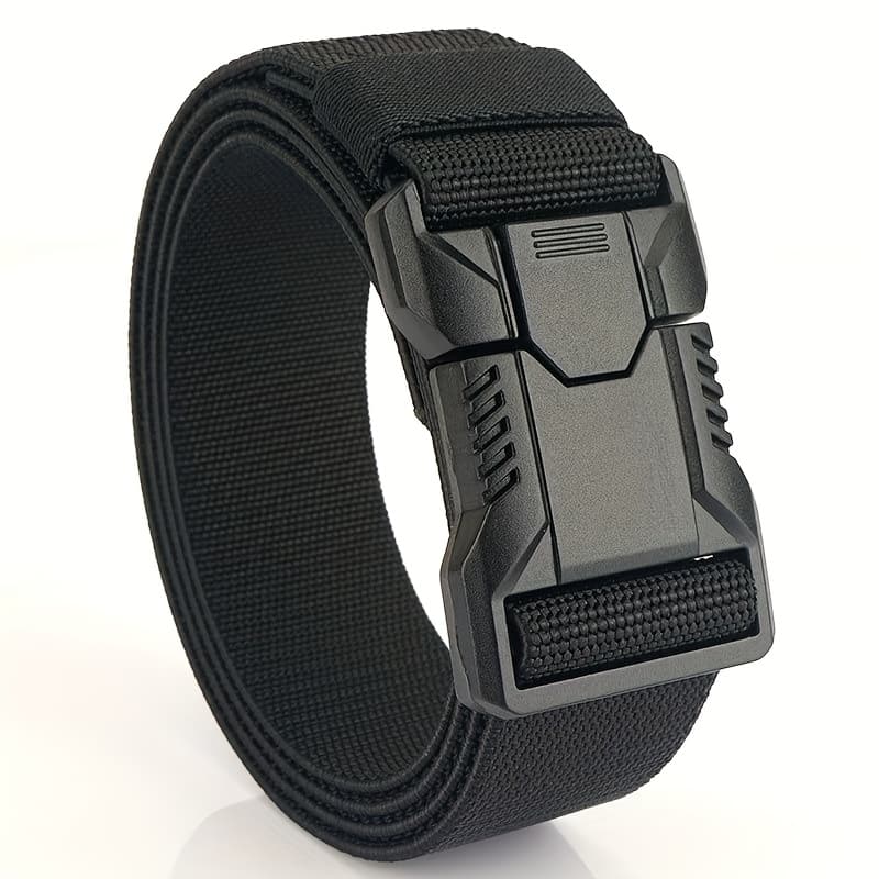 TEMU Nylon Automatic Belt, Outdoor Workwear, Tactical Pants Belt, Men's Holiday Gift Belt