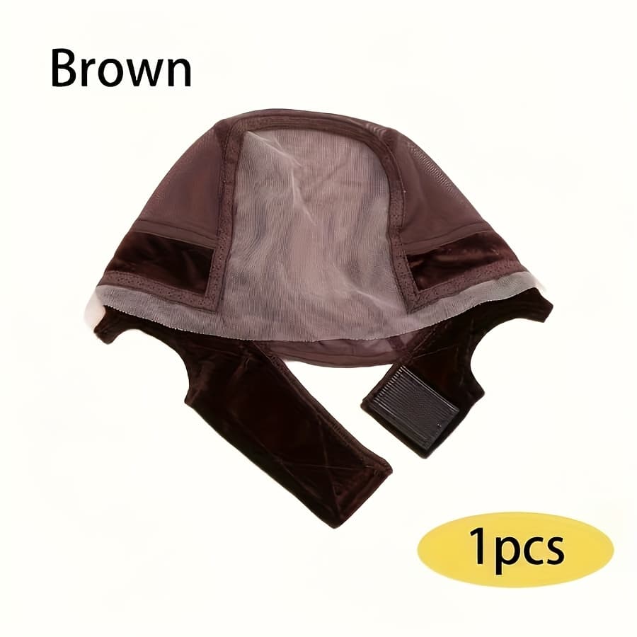 TEMU Breathable Transparent Wig With Non-slip Hair Net & Lace Front/ear Cutouts - 4x5 Inch Durable Wig Headpiece Suitable For , Secure Wig Hold, For Theater, Dance, Daily Use