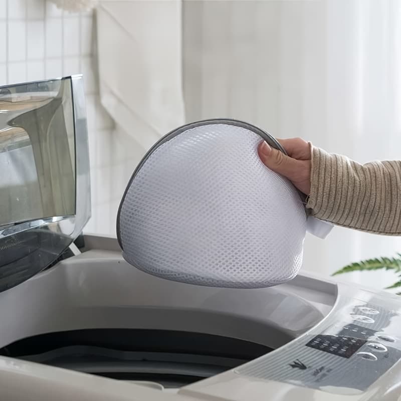 TEMU Three-dimensional Bra Laundry Bag, Washing Machine-specific Anti-deformation Lingerie Protection Bag, Seashell Bra Laundry Bag, Bra Pouch, Laundry Bags