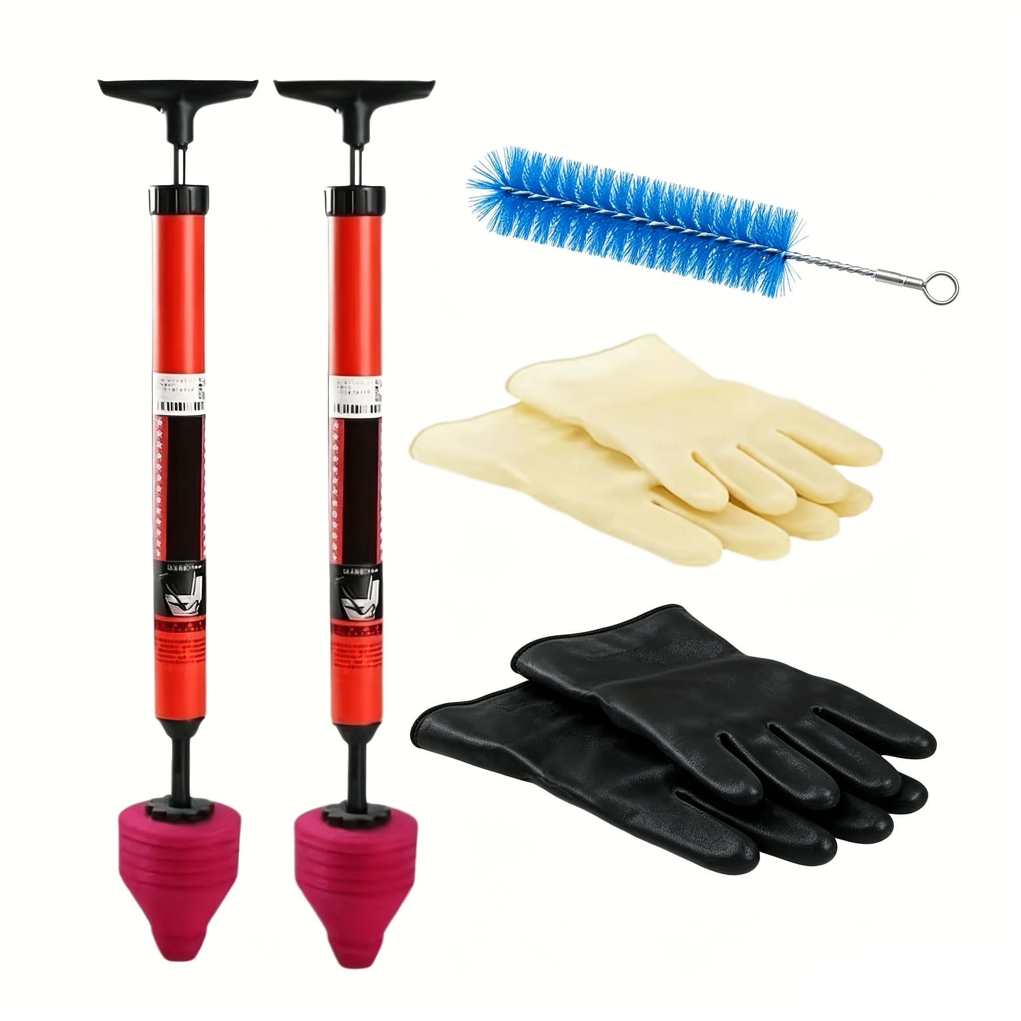 TEMU Toilet Unblocker - Heavy Duty Air Pressure Toilet Drainer, Pipe Unblocker - Toilet Suction Cup - Sink And Shower Clog Cleaner - Bathroom Unblocker - Ergonomic