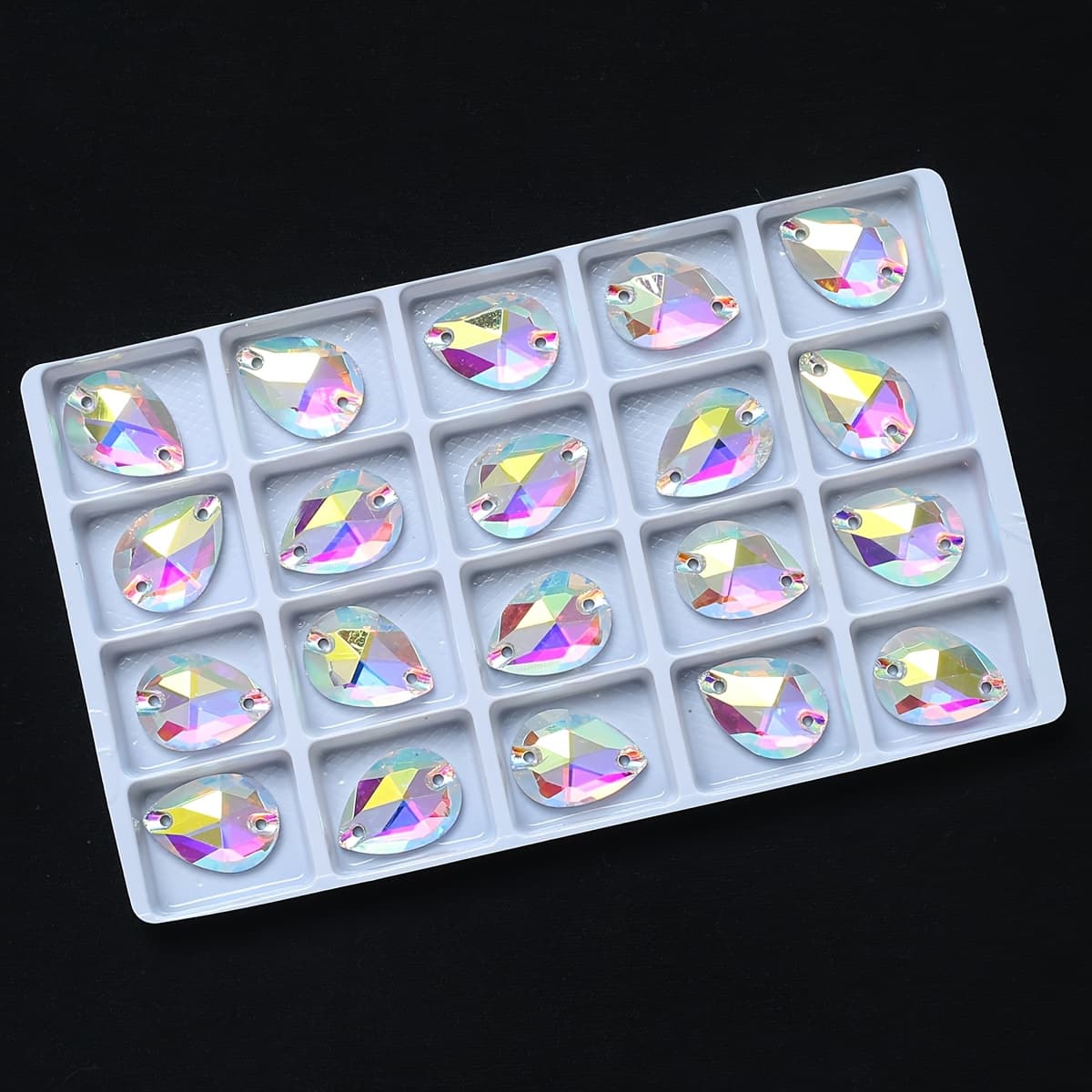 TEMU 2d Flat, All Sizes Drop Flat Hand Stitched Drill Boutique Glass Accessories