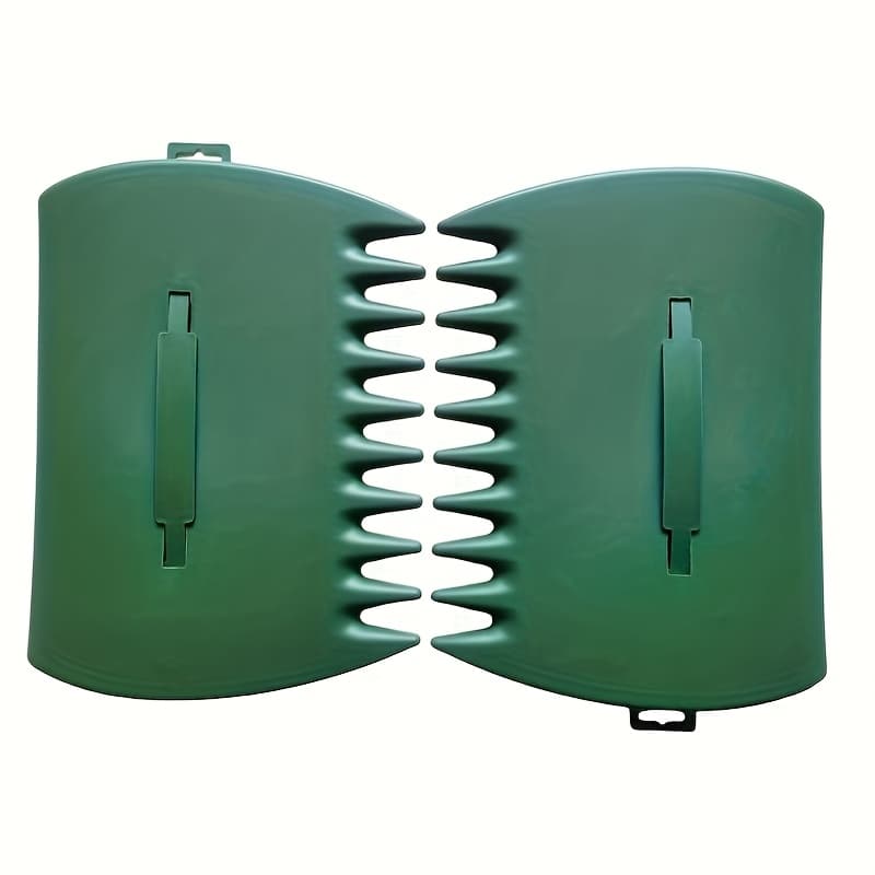 TEMU [durable Garden Scoops] 2set 4pcs Or 1set 2pcs, Hand Rakes And Collectors - Durable Large Plastic Garden Grabbers For Picking Up Leaves, Grass, Yard | Easy-to-use Gardening Hand Tools Set [v1]