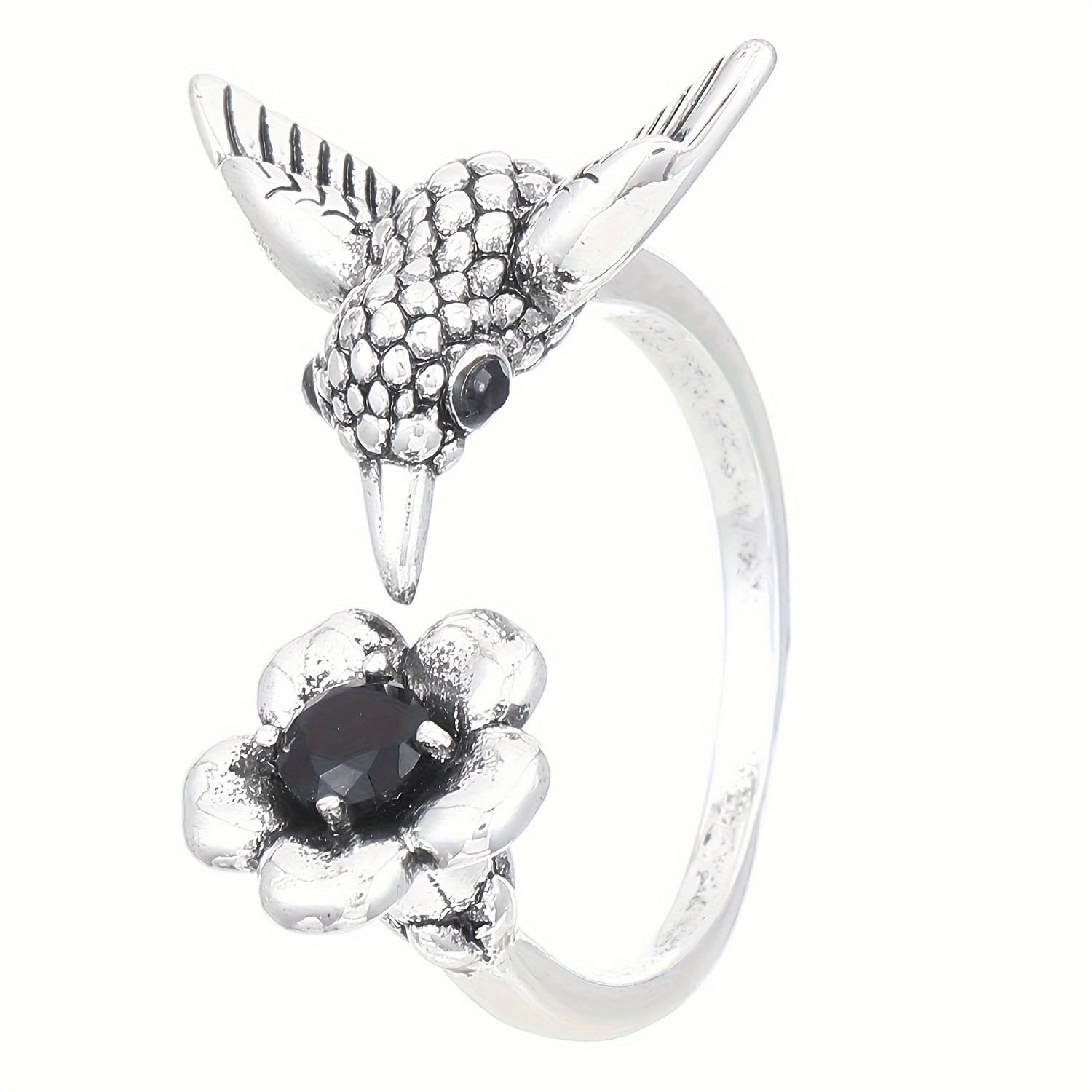 TEMU Vintage Simple Hummingbird Old Flower : Ideal Presents For Holidays And Birthday Celebrations