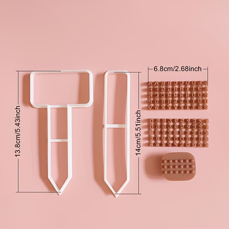 TEMU Label Cutter | Signs | Plant Markers | Name Plates | Garden Tags | Polymer Clay Cutters | Clay Tools | Shape Cutter