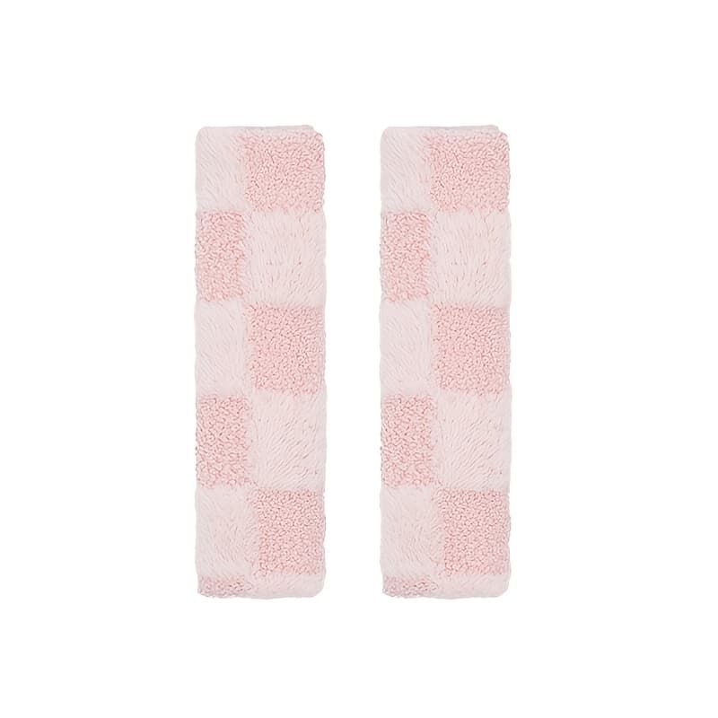 TEMU Car Seat Belt Shoulder Pads, Plush And Comfortable, Protective Covers For Seat Belts, Suitable For All , Automotive Additions For Women