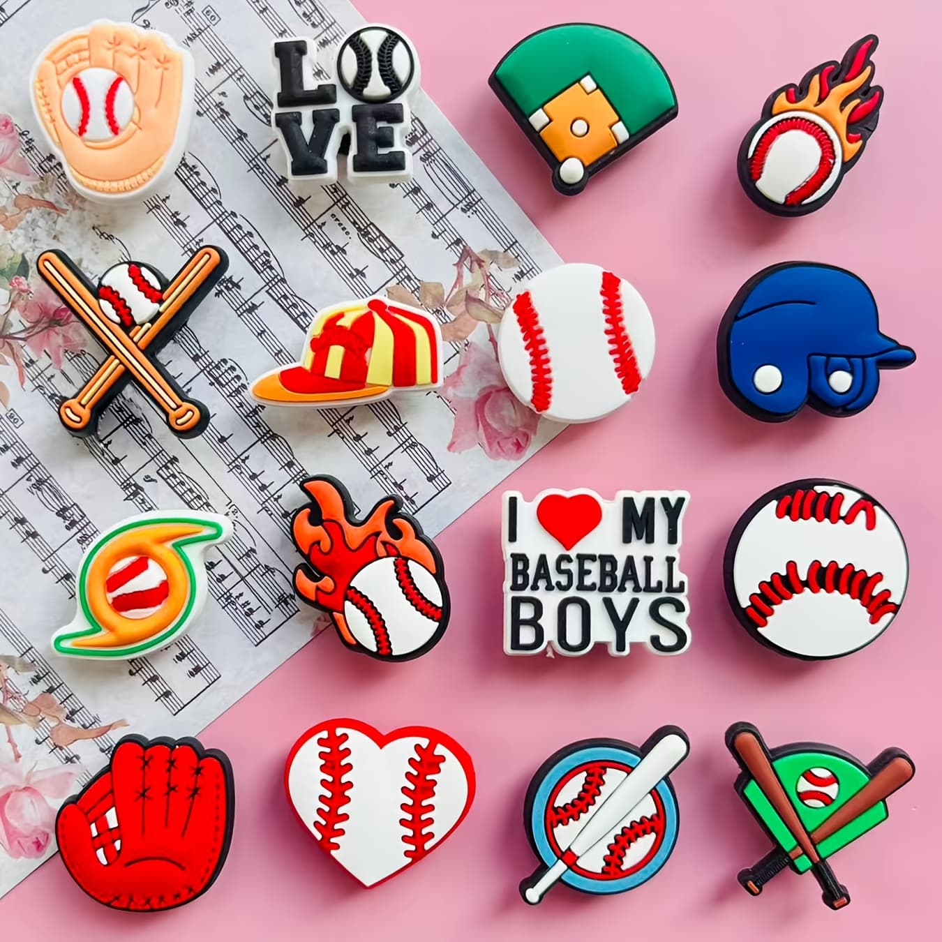 TEMU 16/32pcs Baseball Series