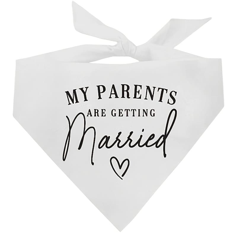 TEMU 1pc 24.8×11 Inch "my Parents Are Getting Married" Adjustable | Engagement Announcement Photoshoot Prop | Bridal Shower Gift, White