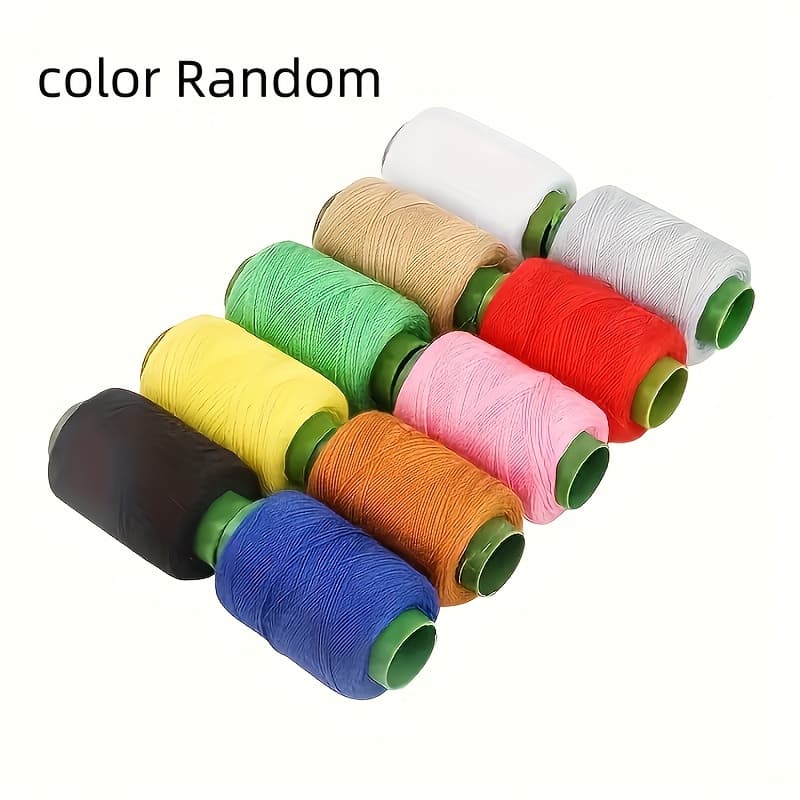 TEMU 10pcs Set, Random Denim Thick Thread, Fabric Repair Thread, , Durable And Anti Knot, Suitable For Heavy Fabrics, Suitable For Repairing Jeans, Blankets, Backpacks, Etc