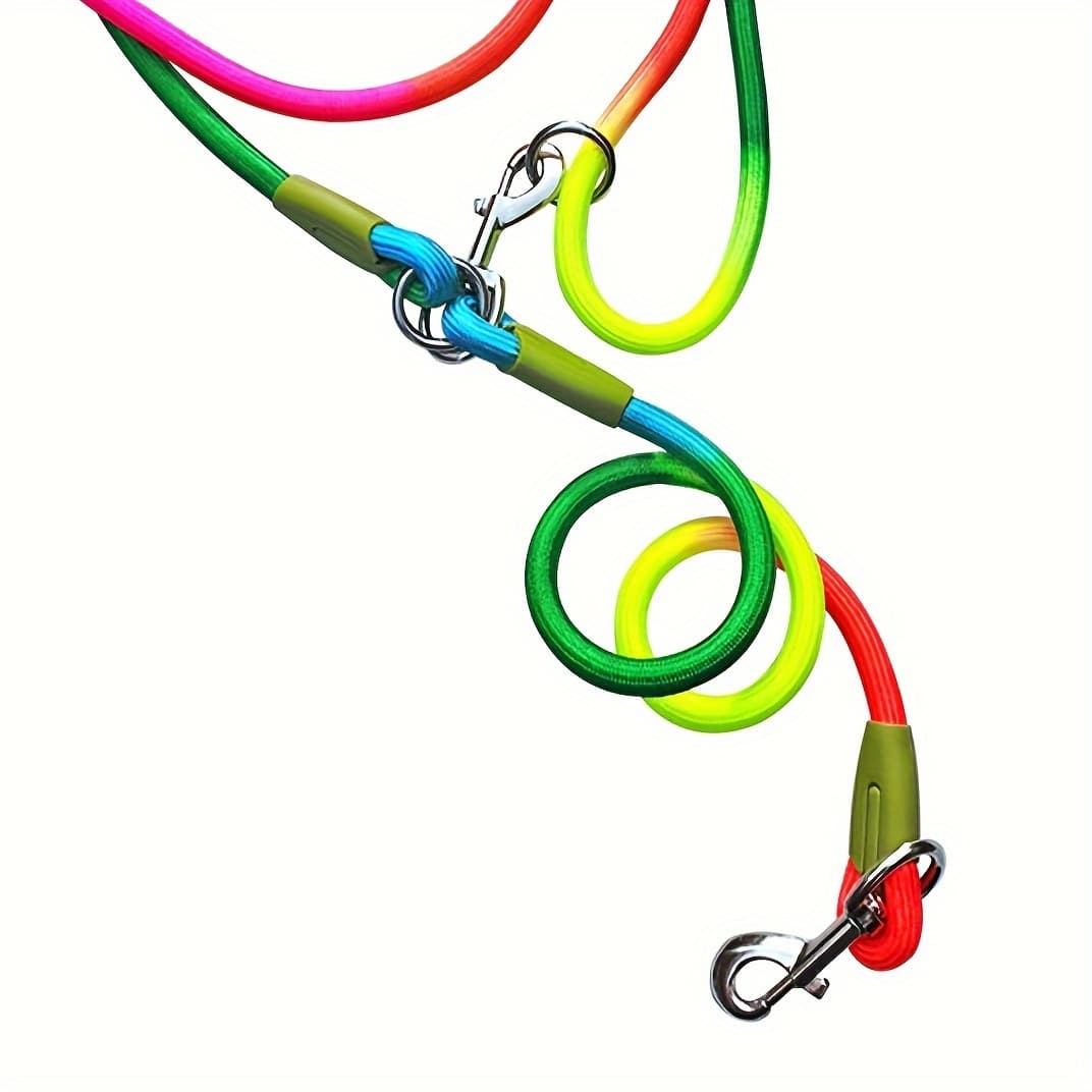 TEMU 1-pack Pet Supplies Small, Medium And Large Dog Walking Leash Nylon Dog Chain Night Reflective Extended