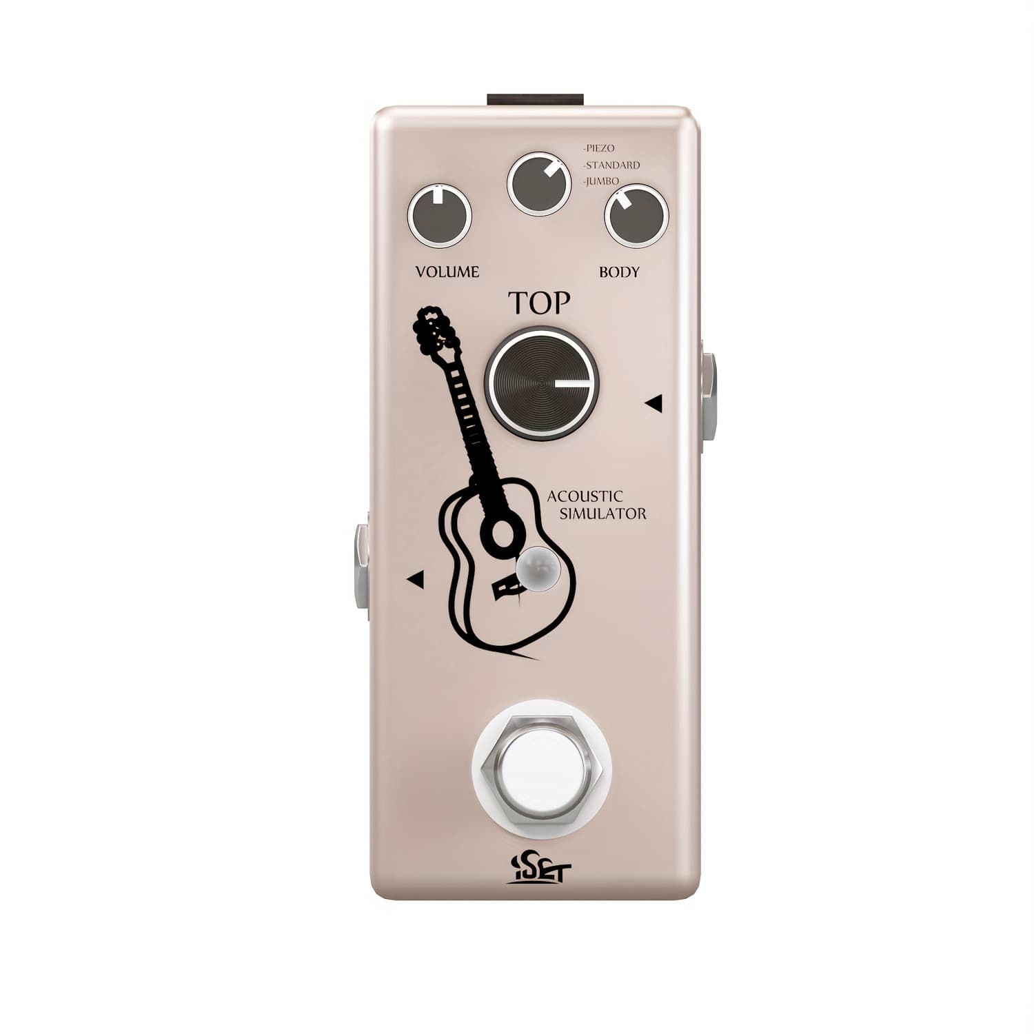 TEMU Iset Ac Stage Guitar Pedal Acoustic Pedal For Electric Guitar True Bypass