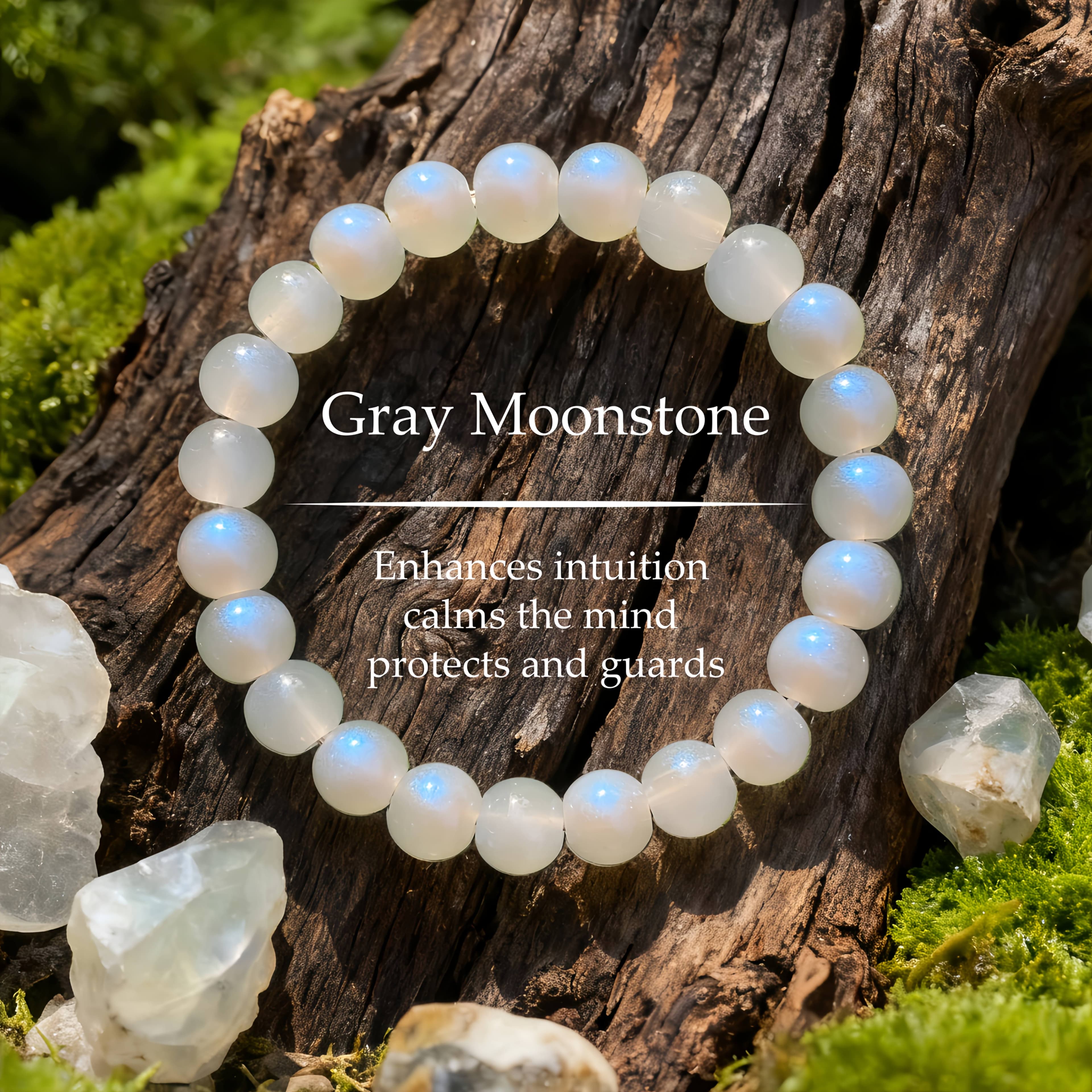 TEMU Gray Bracelet For & Men - Bohemian Protection Suitable For Yoga, Meditation, Gift, Unisex Emotional Stability For Daily Wear, Birthday & Holiday Gifts ( Design)