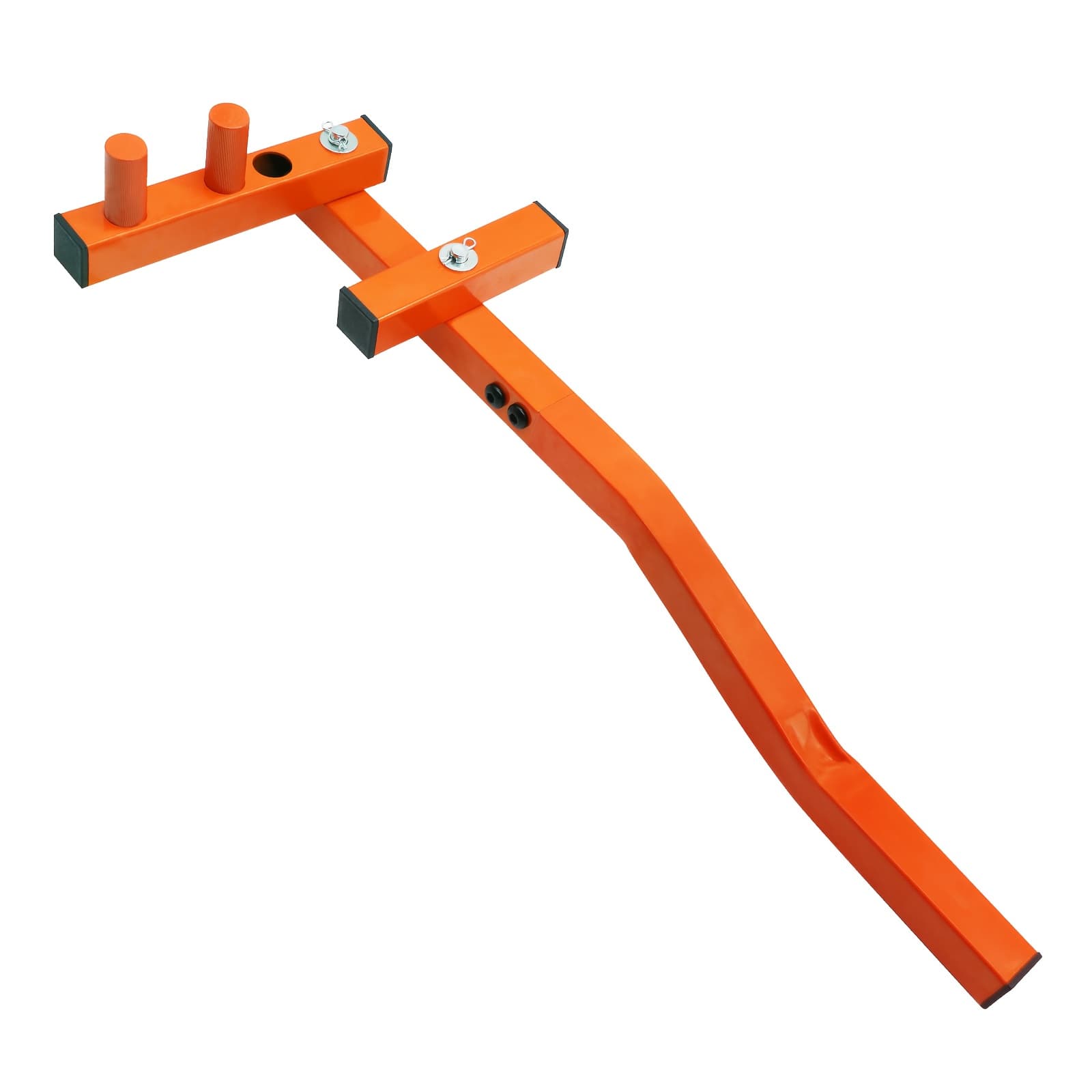 TEMU Deck Straightening Tool, Heavy Duty Steel Adjustable Deck Tool, Deck Bender For Straightening Bent Boards To Tighten , Removable Storage Deck Tool, Orange