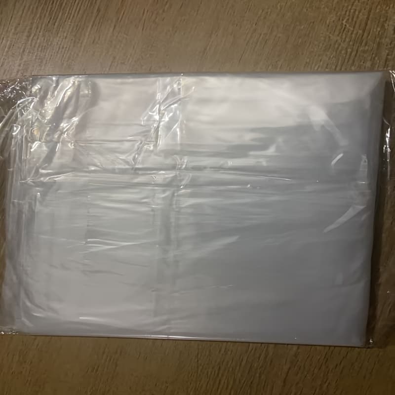 TEMU 1pc Of Uv-resistant Anti-aging Transparent Greenhouse Film, High-quality Polyethylene Cover Layer, For Garden Arched Greenhouses, Plant Protection Cover Film