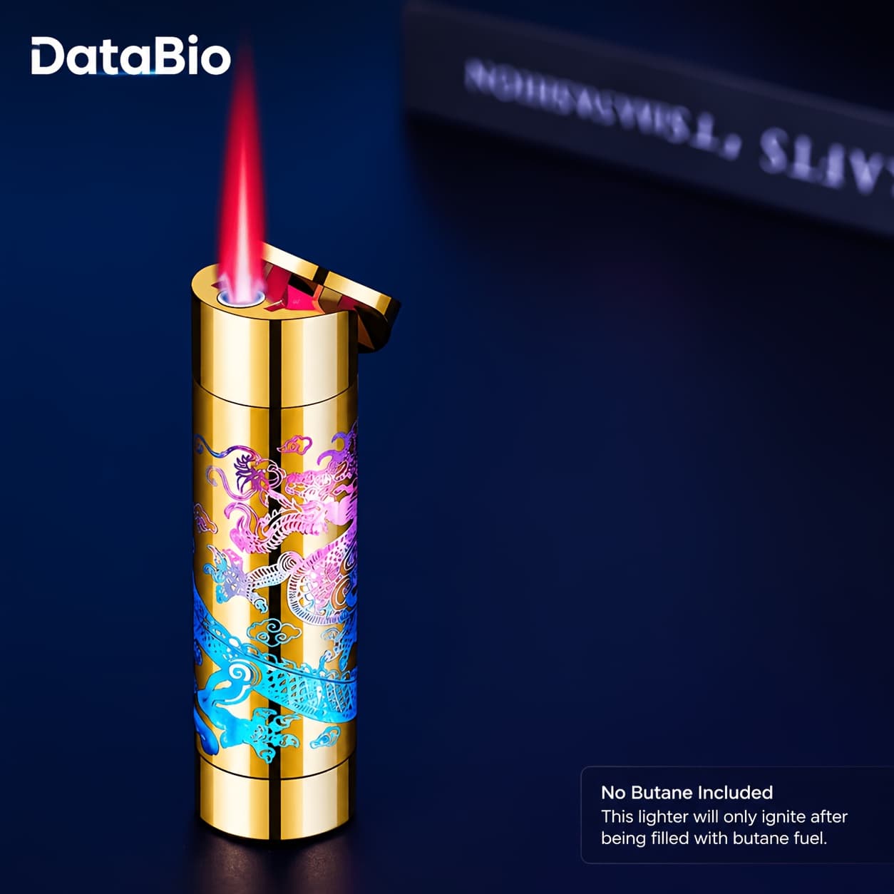TEMU (no Fuel Included)chinese Dragon Butane Lighter - Pink Windproof Adjustable Flame With 3d Dragon Engraving, Valentine's Day Christmas Father's Day Gifts Artifact Gift