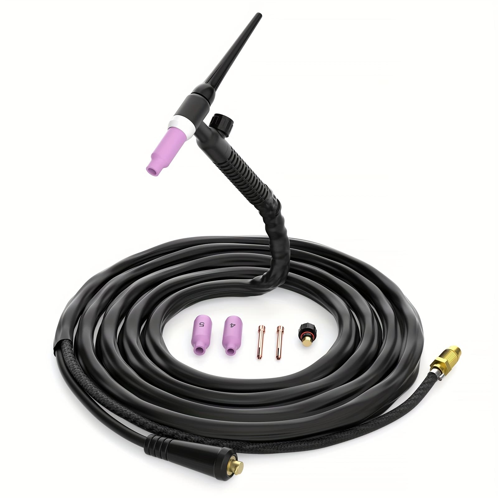 TEMU Hitbox Tig Welding Torch Wp-17v 4m Welder Torch 140a 150-amp Sr-17v Tig Welder Gun With Europe Plug For Lift Tig Lift Arc